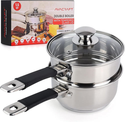 Caldaia doppia acciaio - acciaio, inox