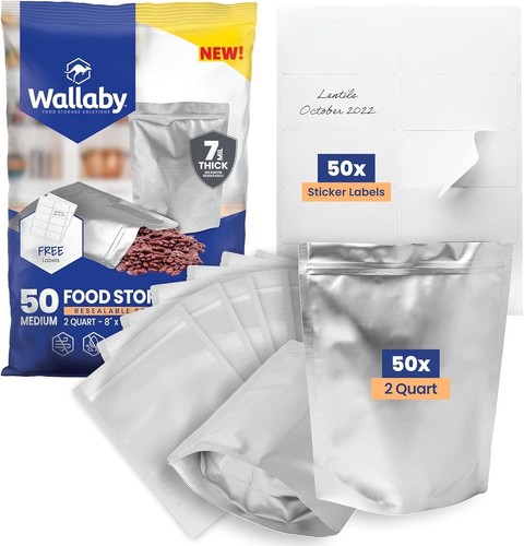 Wallaby 50ct quart - wallaby, 2-quart