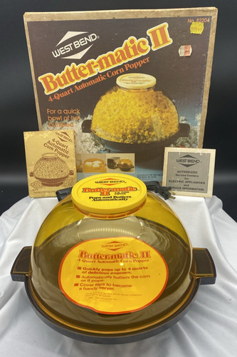 Popcorn elettrico west bend - popcorn,